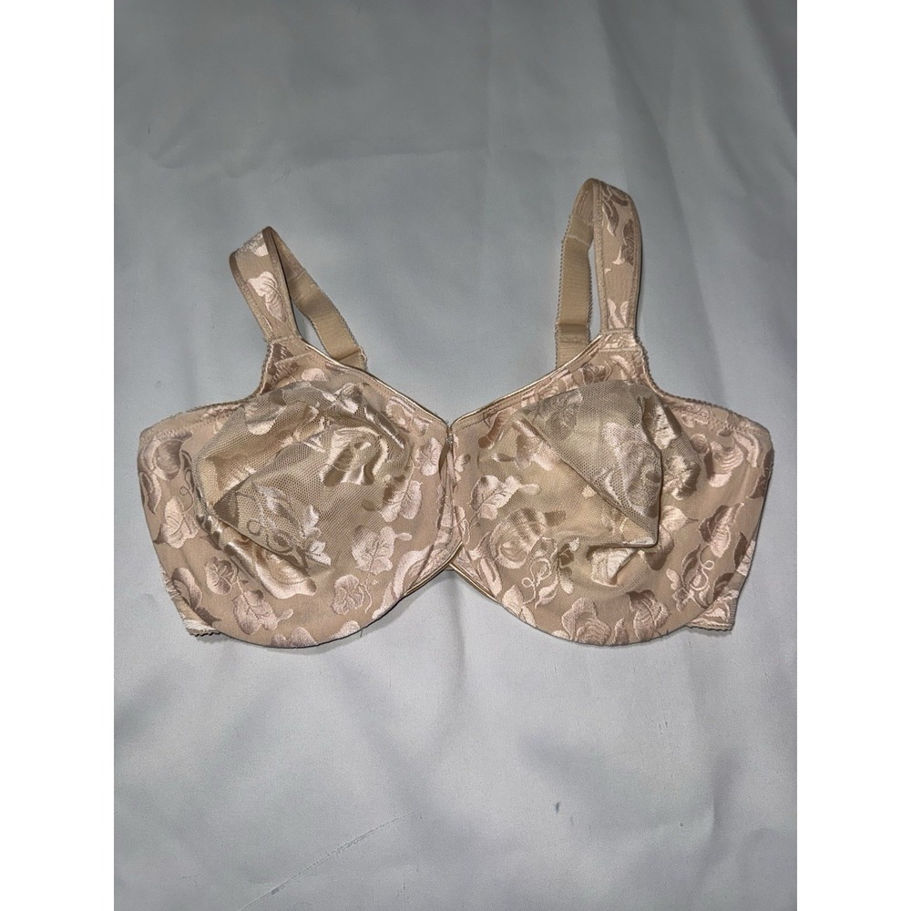 Wacoal‎ Bra Floral 40DD Beige
